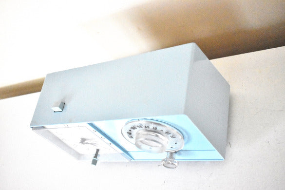 Bluetooth Ready To Go - Cornflower Blue 1966 General Electric Model C-411A AM Vacuum Tube Radio Sounds Great! Excellent Condition!